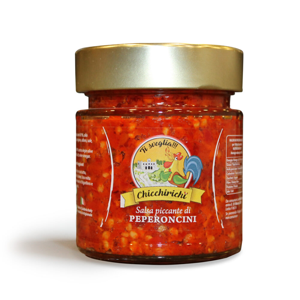 Peperoncino calabrese a filiera corta olio extravergine d'oliva e aromi