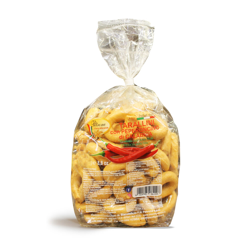 Tarallini con peperoncino di Calabria